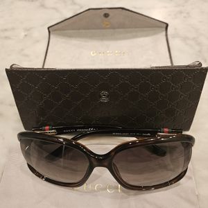 Gucci Rectangular Sunglasses GG3646S DWJHA Havana
